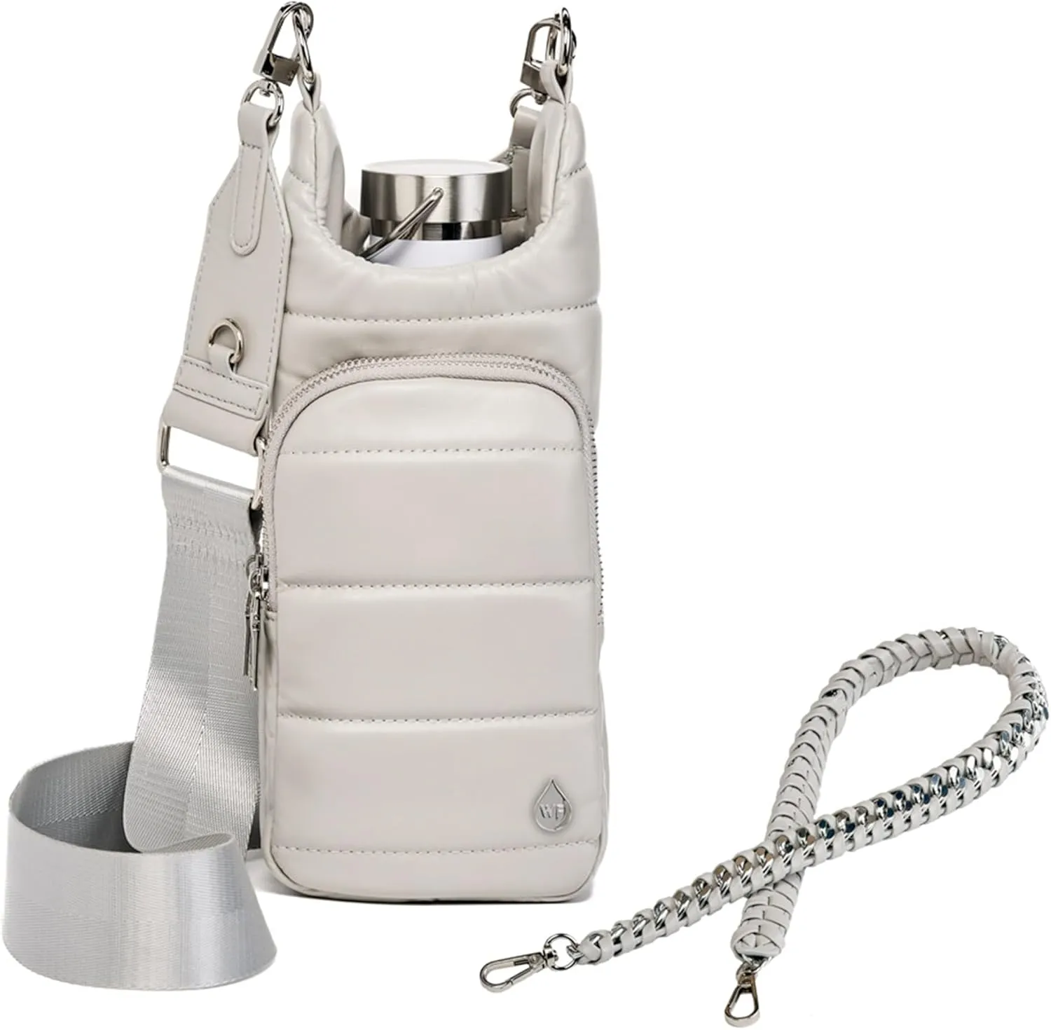 Original HydroBag | Oprah’s Favorite Things 2024 | Vegan Leather Water Bottle Holder w/Strap Bundle