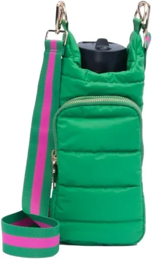 Original HydroBag | Quilted Water Bottle Holder with Strap | Tote Bottle Carrier Crossbody Bag with Pockets