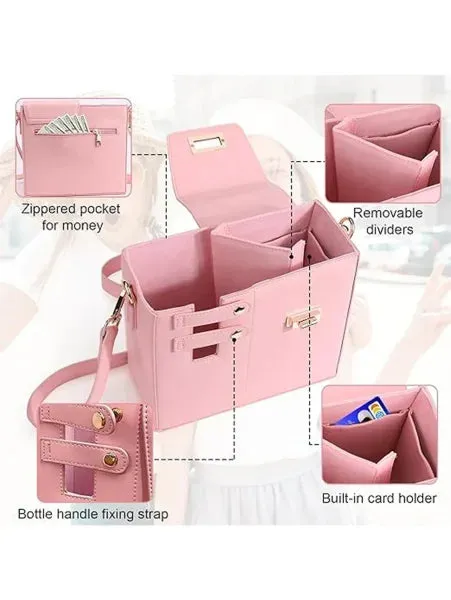Outdoor Crossbody Water Bottle Bag – Portable & Multifunctional