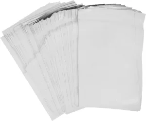 PartyKindom Women's Sanitary Bag 100pcs Disposal Tampon Bags Self-Seal Sanitary Napkin Bag Thick Sturdy Easy to Seal for Travel