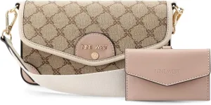 Peaches Flap Crossbody with card case