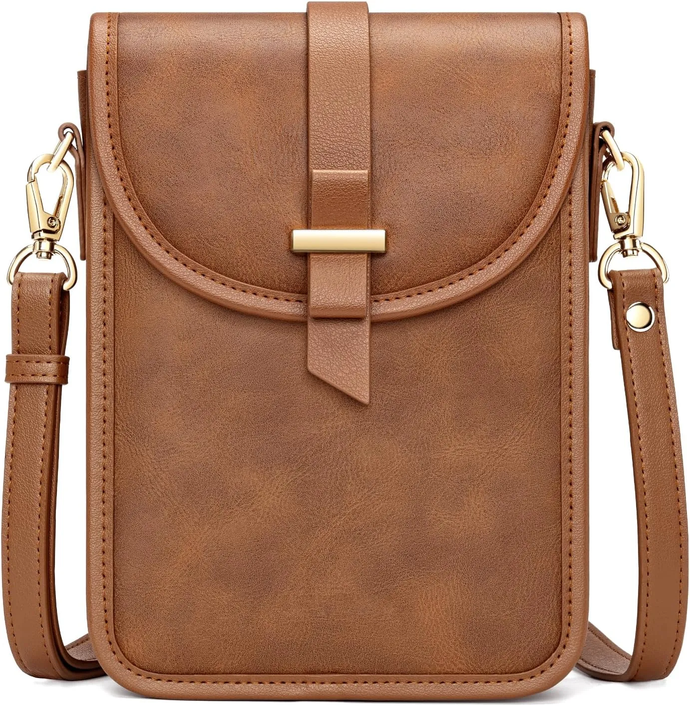 Peacocktion Trendy Small Crossbody Bags for Women, Leather Cell Phone Purse Travel Cross Body Purses with Card Slot