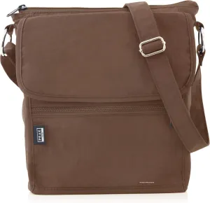 Peak Gear Crossbody Travel Purse with RFID Blocking Pocket and Lifetime Recovery Service. Nylon Shoulder Bag