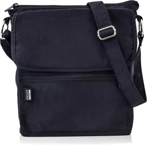 Peak Gear Crossbody Travel Purse with RFID Blocking Pocket and Lifetime Recovery Service. Nylon Shoulder Bag