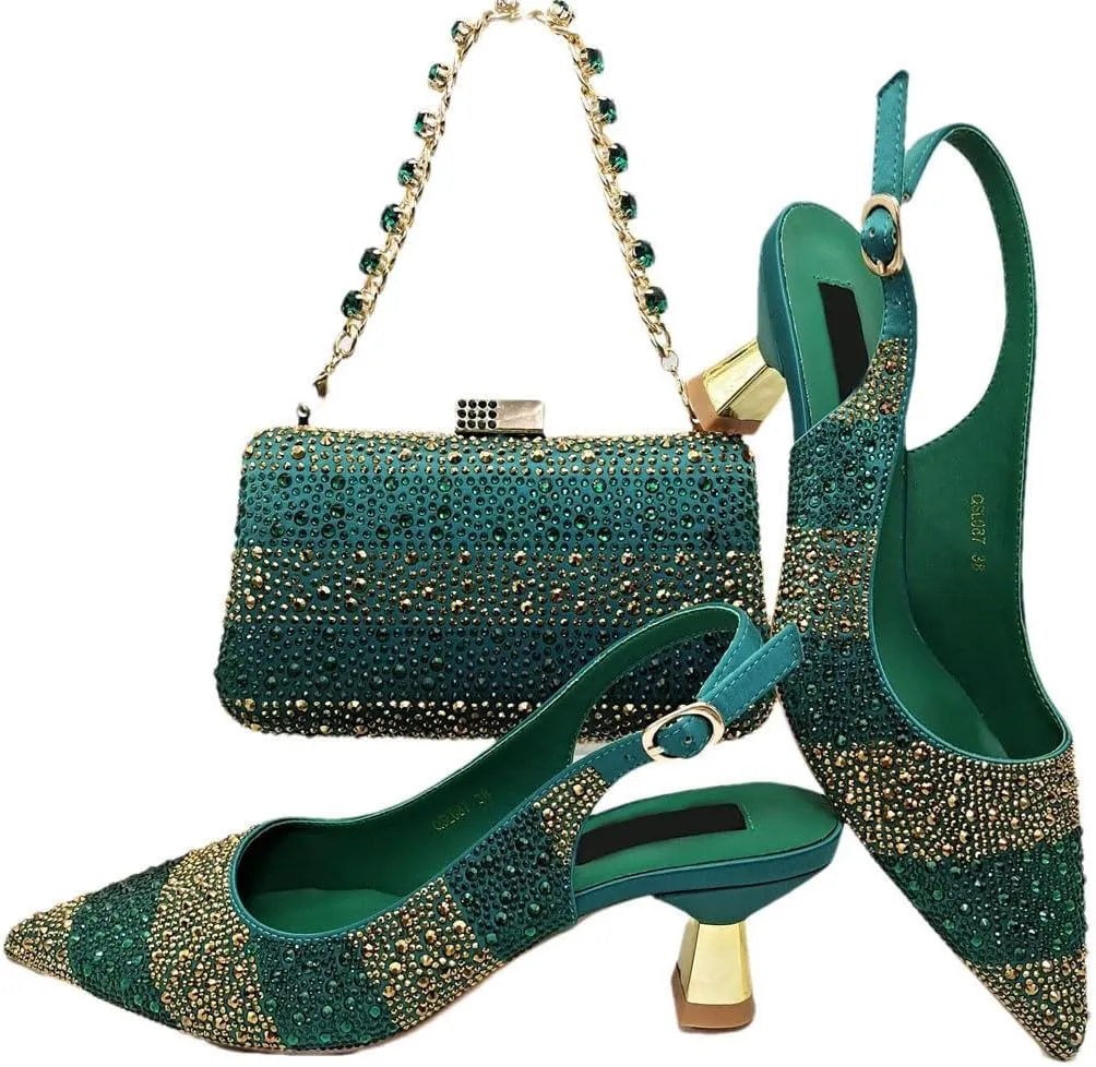 Pearl Embellished Bridal Shoes Bag Italian Wedding Luxury Accessories