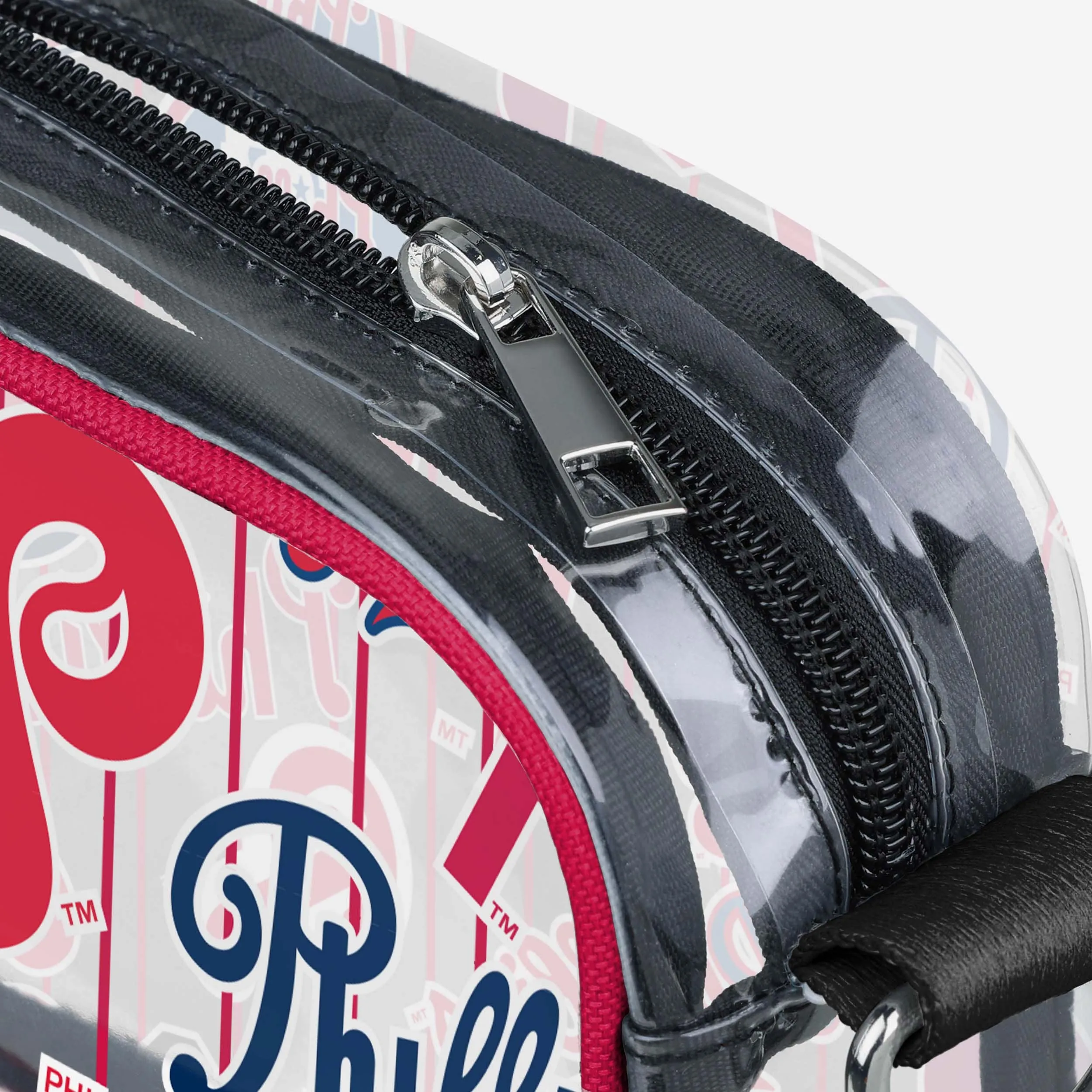 Philadelphia Phillies Repeat Retro Print Clear Crossbody Bag