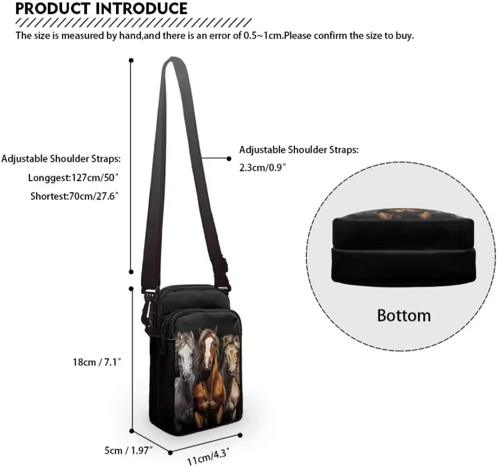 Phone Crossbody Purse for Women Small Messenger Pouch Ladies Cross Body Bags