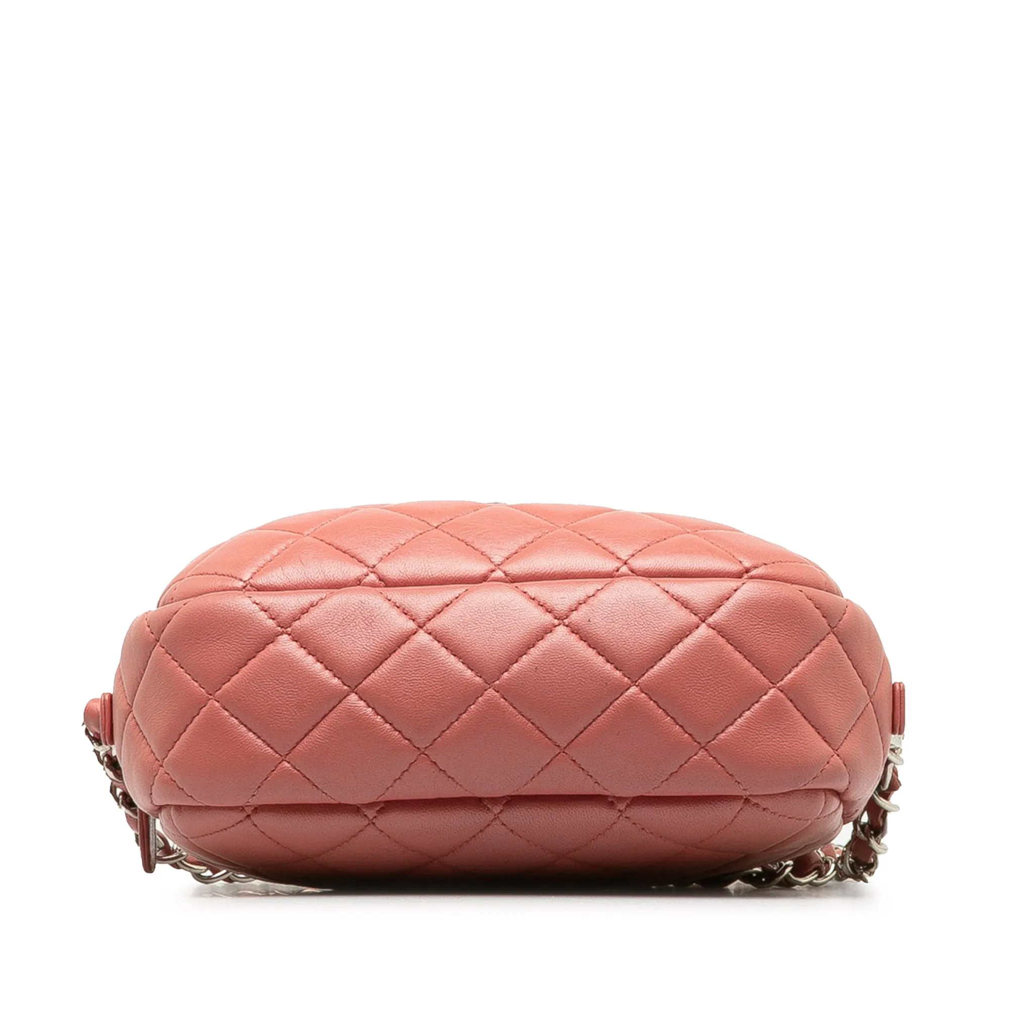 Pink Chanel Mini Lambskin Camera Case Crossbody Bag