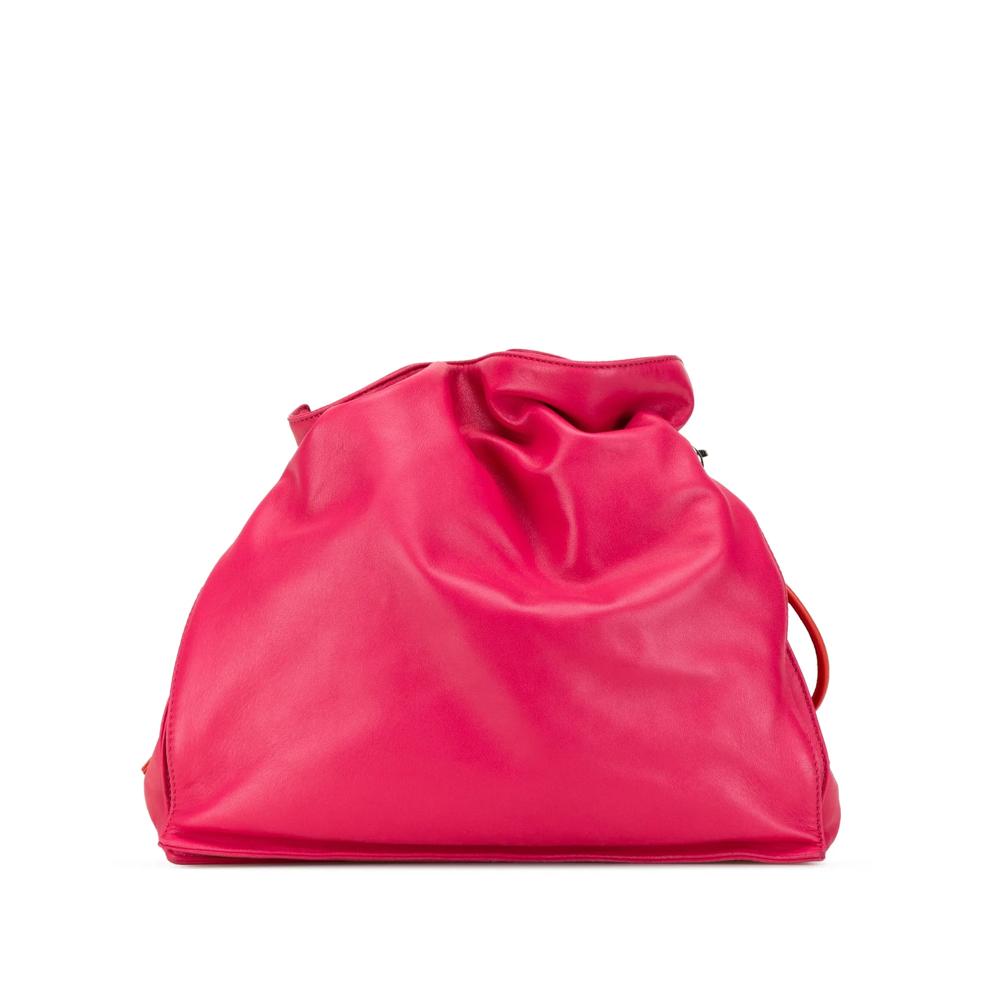 Pink LOEWE Flamenco Tassel 30 Crossbody Bag