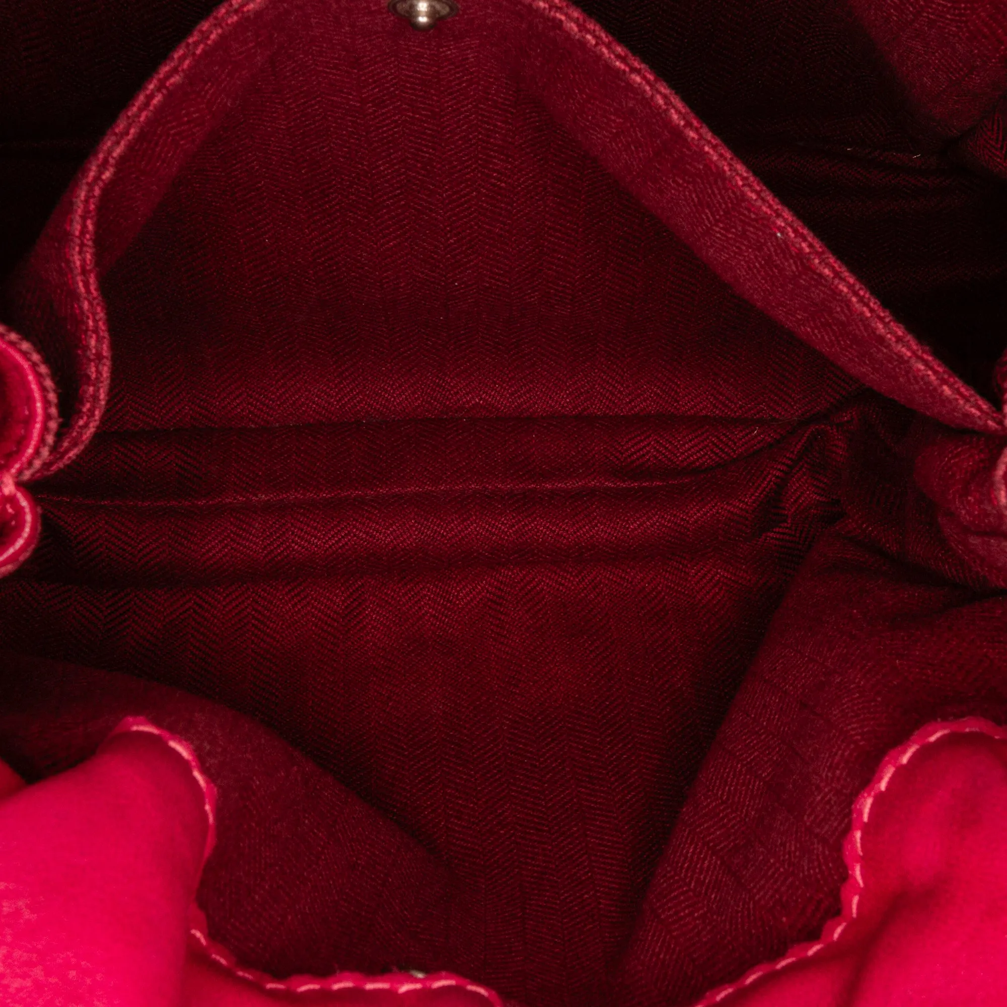 Pink LOEWE Small Leather Flamenco Crossbody Bag