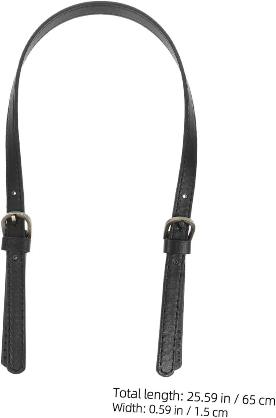 PLAFOPE Upgrade Your Bag 67-71cm Double Buckle Bag Straps Synthetic for Handbags Pouches