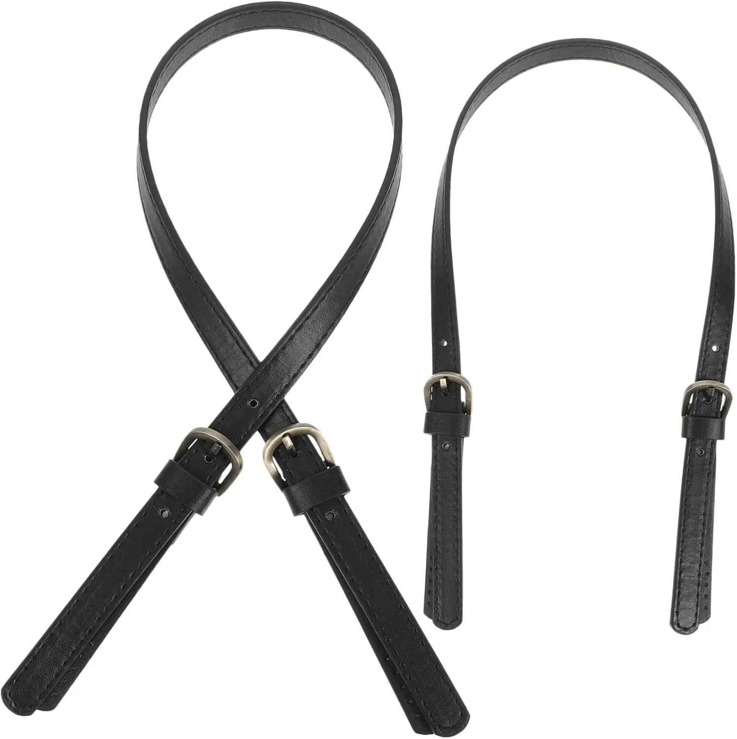 PLAFOPE Upgrade Your Bag 67-71cm Double Buckle Bag Straps Synthetic for Handbags Pouches