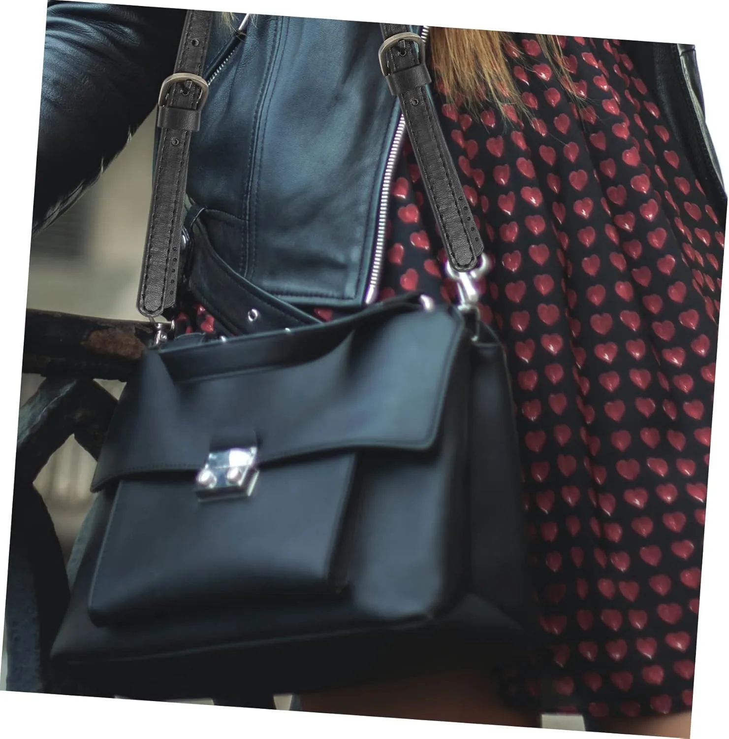 PLAFOPE Upgrade Your Bag 67-71cm Double Buckle Bag Straps Synthetic for Handbags Pouches