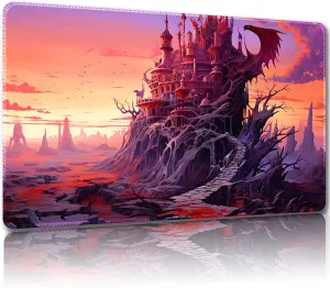 Playmat for MTG, with Free Storage Bags,Game Mat 24 x 14 inches, TCG and Board Game Mat for Cards,Mousepad Desk Mats (Regular,Magic Mat 11)