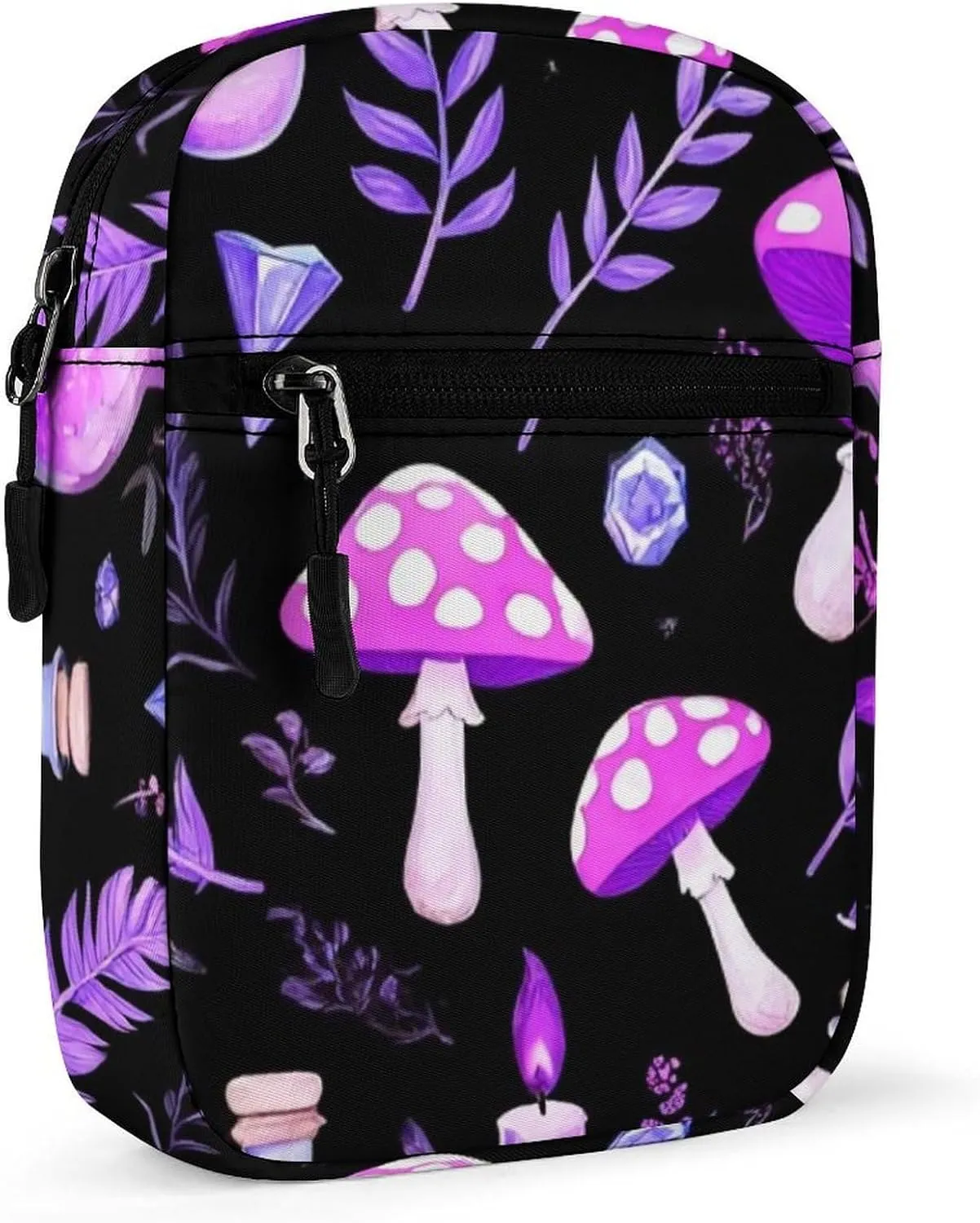 Portable Mini Crossbody Bag, Casual Small Travel Pouch Cell Phone Handbags Waterproof Messenger Bags