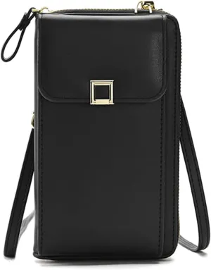 PORT&LOTUS Crossbody Bags for Women Cell Phone Purse Wallet Ladies Small Women's Handbags PU Leather Shoulder Card Holder