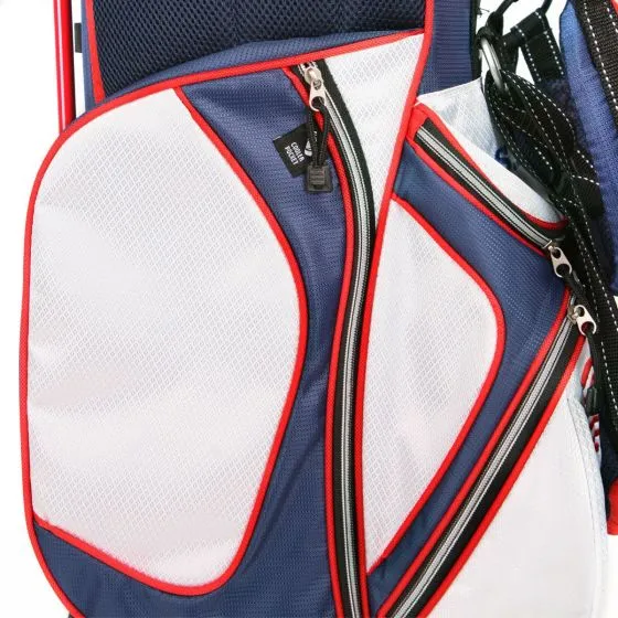 Powerbilt TPS Dunes USA Flag Golf Stand Bag