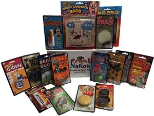 Practical Jokes Kit-Christmas Gifts for Kids-Pranks and Gags For Boys and Girls-Holiday Stocking Stuffers and Funny Gift Set Starter Pack