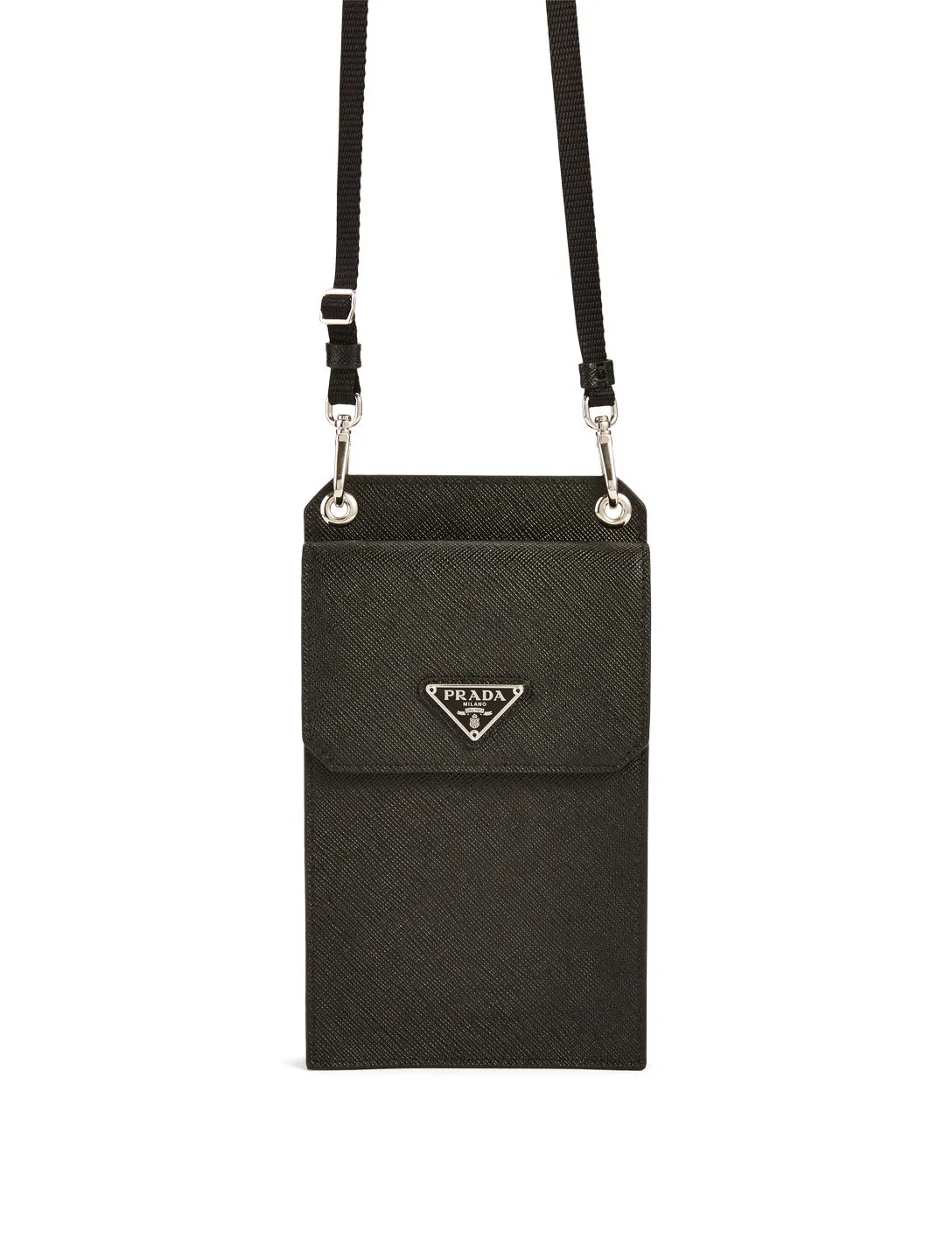 PRADA SAFFIANO LEATHER CROSSBODY PHONE CASE/BAG