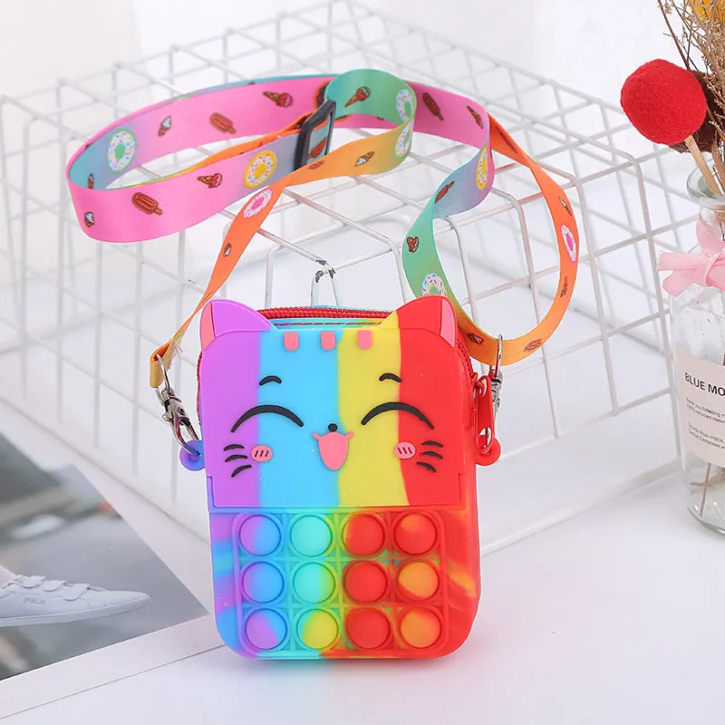 Princess Silicone Adult Cute Toy Cartoon Coin Purses