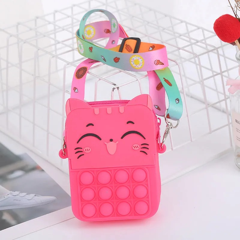 Princess Silicone Adult Cute Toy Cartoon Coin Purses