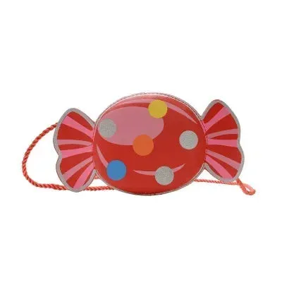 PU Leather Children's Small Shoulder Bags Lovely Cartoon Baby Girls Coin Purse Handbags Princess Accessories Crossbody Bag