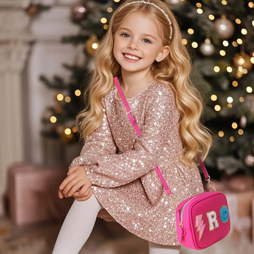 Purse Gifts for Little Girls - Kids Heart Purse Cute Crossbody Bag Teens Girls Wallet Birthday Gift