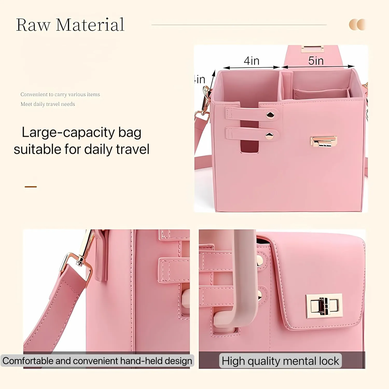 Purse with Cup Holder, Outdoor Portable Crossbody Water Cup Storage Bag Purse with Water Bottle Holder Crossbody Bag forWomen