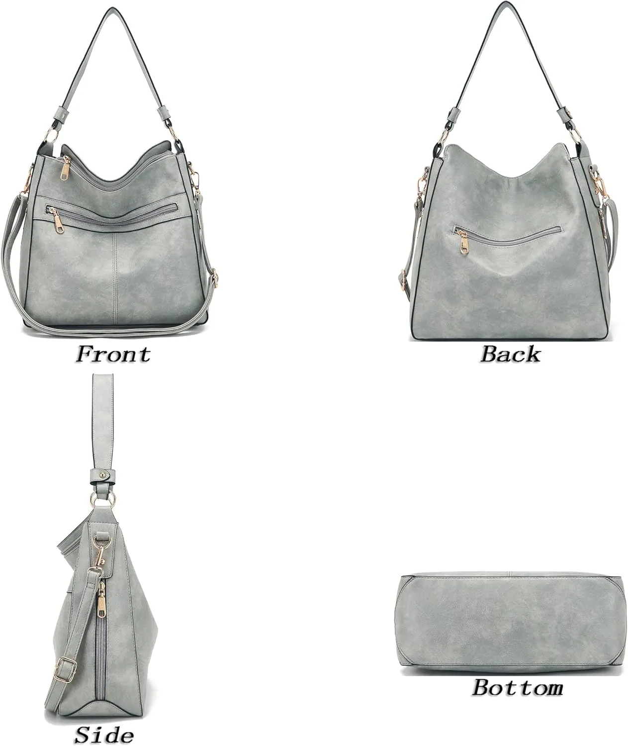 Purses For Women Handbags And Wallet Set Large Hobo Crossbody Bag Ladies Purse Totes 4 PCS