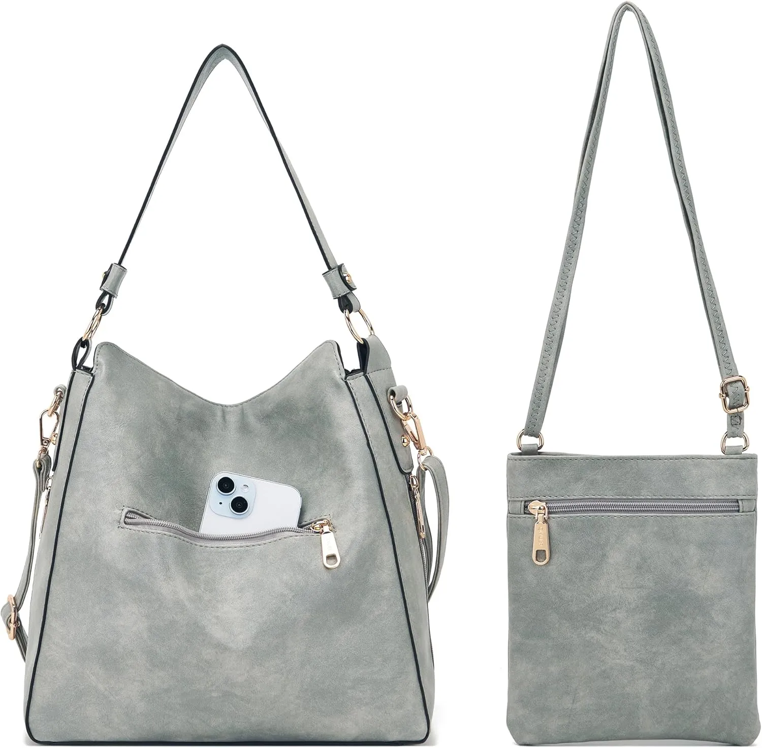 Purses For Women Handbags And Wallet Set Large Hobo Crossbody Bag Ladies Purse Totes 4 PCS