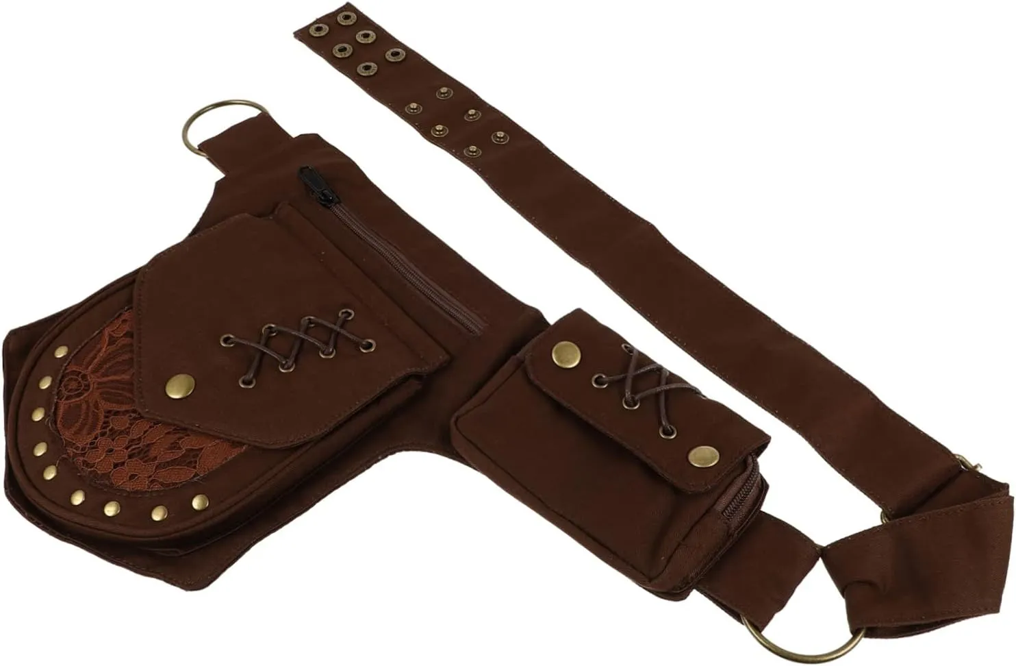 Purses for Women Multi-pocket Waist Pouch Bag Phone Waist Pouch Crossbody Purse