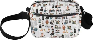 PXTIDY Tv Runner Characters Crossbody Bag Tv Show Series Gifts Movie Stuff Handbag Purse Tv Show Merch