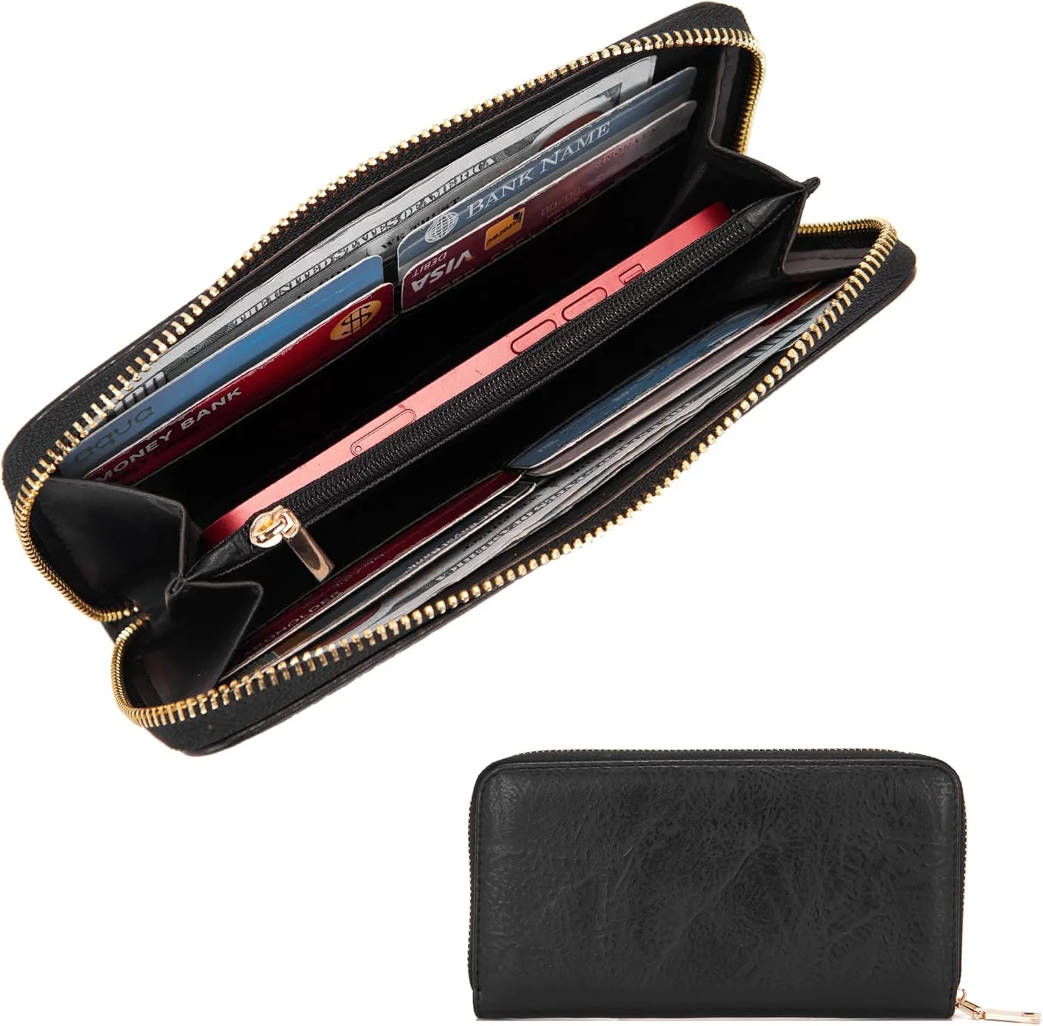 Qiyuer Women Purses Handbags Wallet Sets Shoulder Bags Top Handle Satchel Tote Purse Work Bag Set With Matching Wallet 3pcs