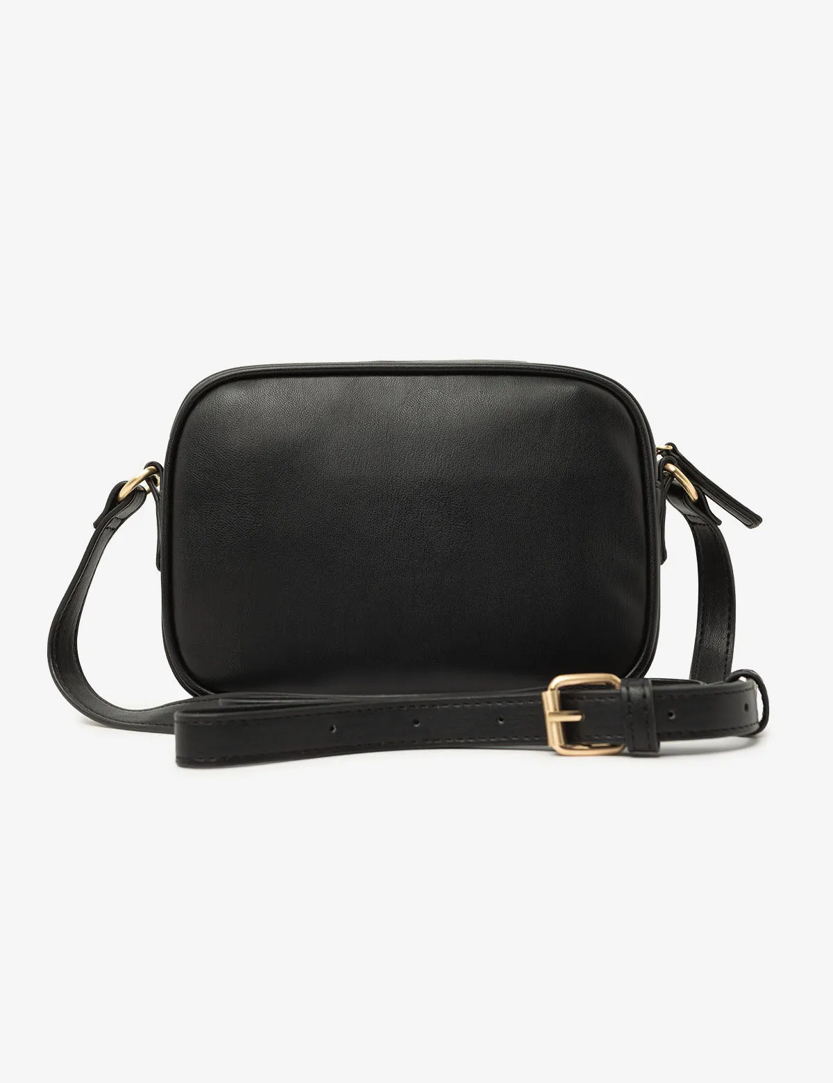QUILTED V CROSSBODY BAG