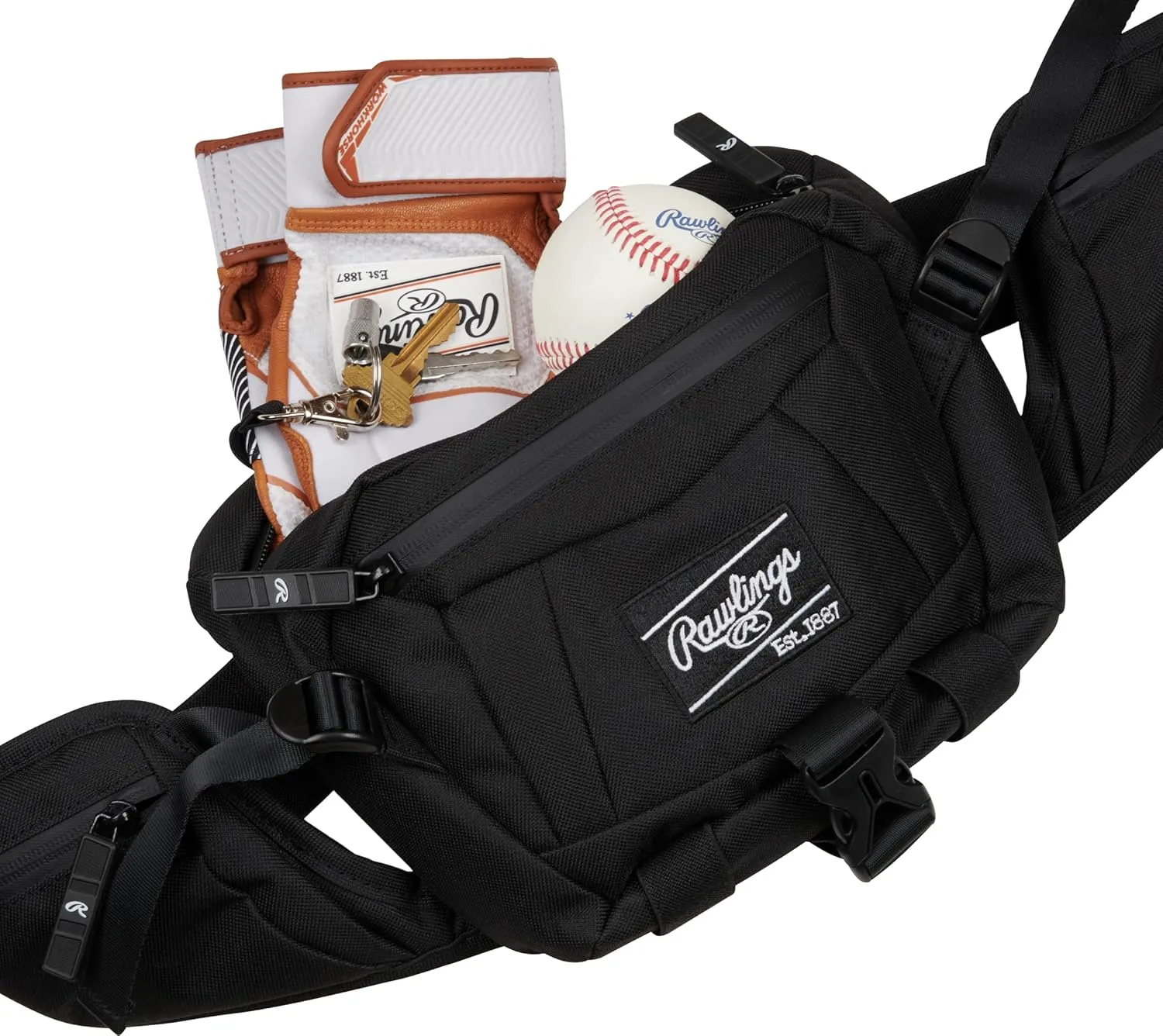 Rawlings | Sling Crossbody Bag | Baseball/Softball Accessory | Multiple Styles