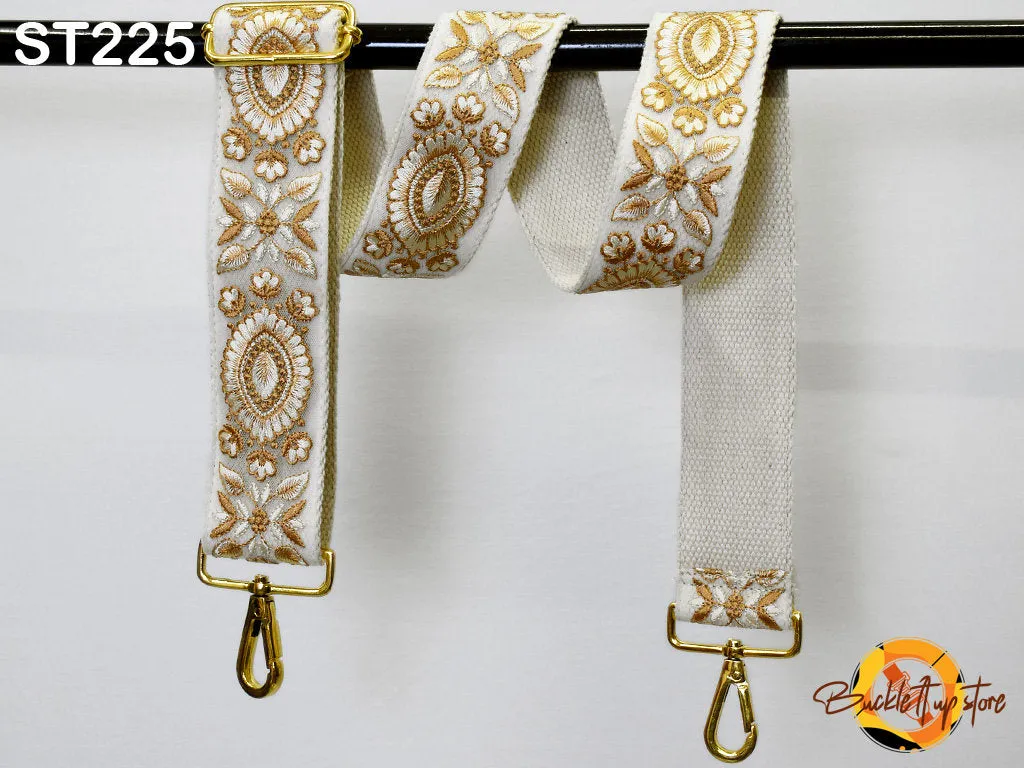 Replacement Strap Boho Guitar Strap Gift for Mom Embroidered Purse Strap Crossbody Strap for Purses Boho Bags Strap Embroidery Handbag Strap