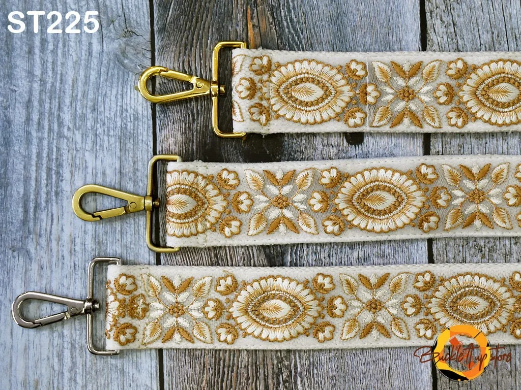 Replacement Strap Boho Guitar Strap Gift for Mom Embroidered Purse Strap Crossbody Strap for Purses Boho Bags Strap Embroidery Handbag Strap