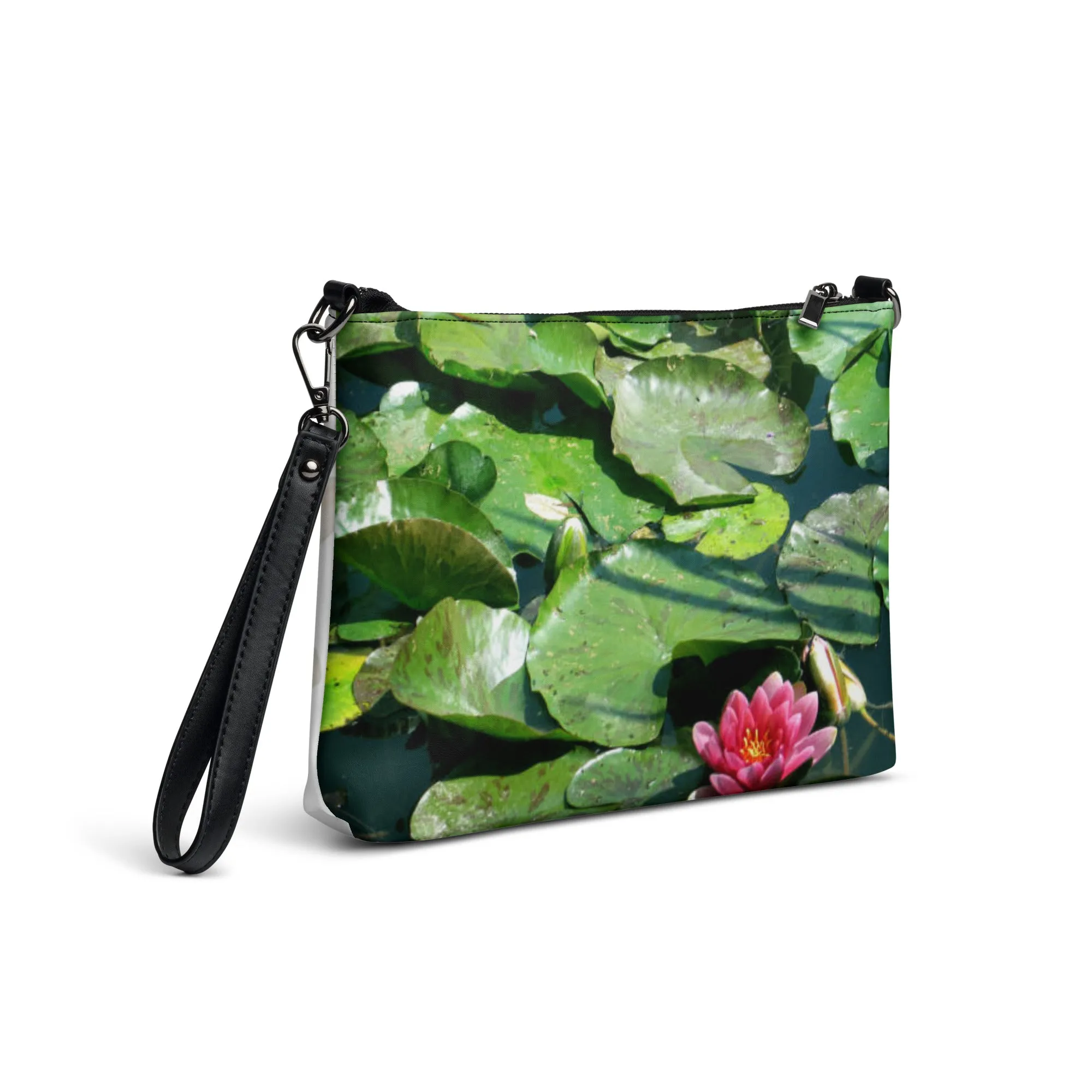 Ribbit the Pug Frog Crossbody bag