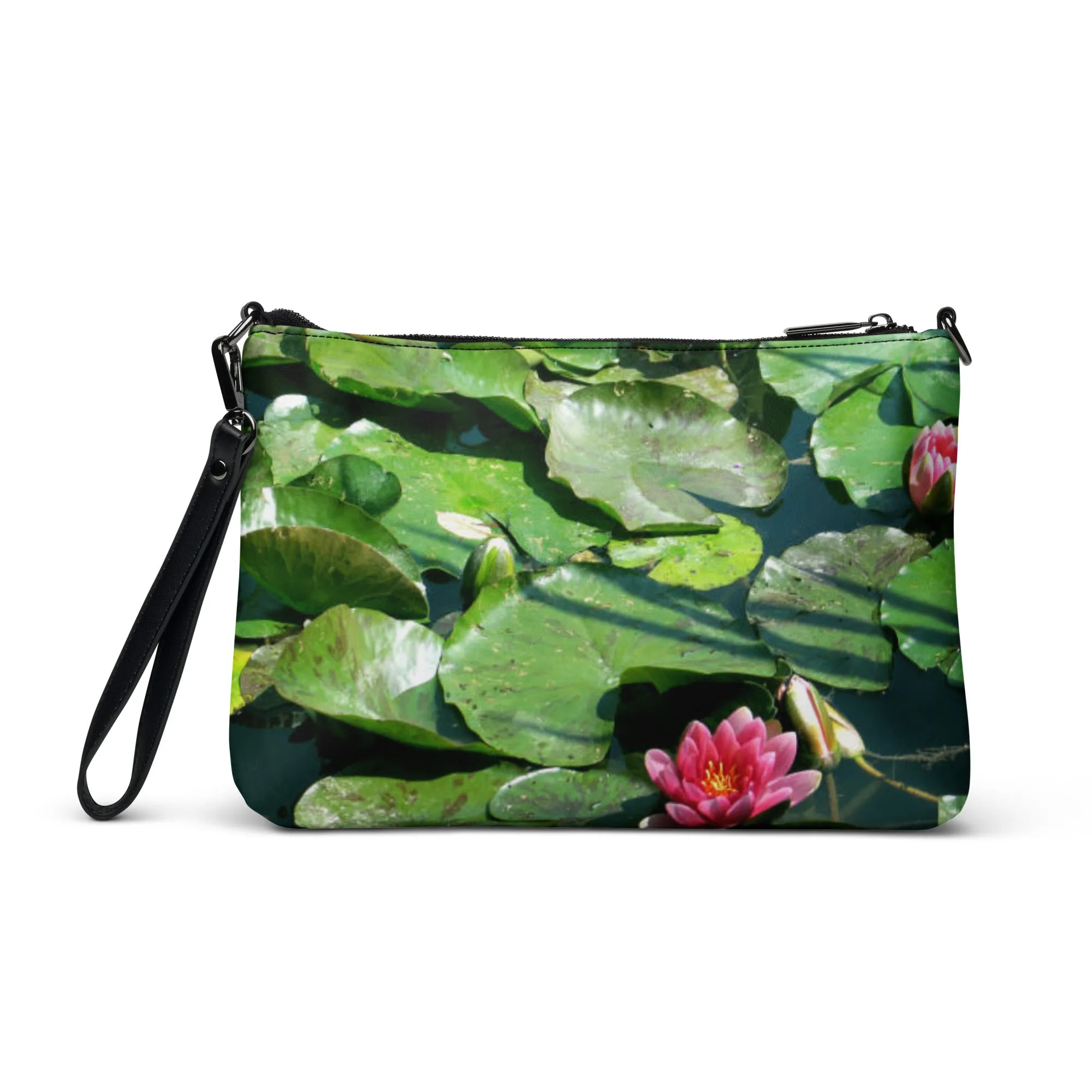 Ribbit the Pug Frog Crossbody bag