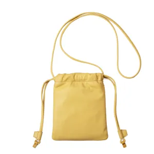 Ruffle Drawstring Pouch
