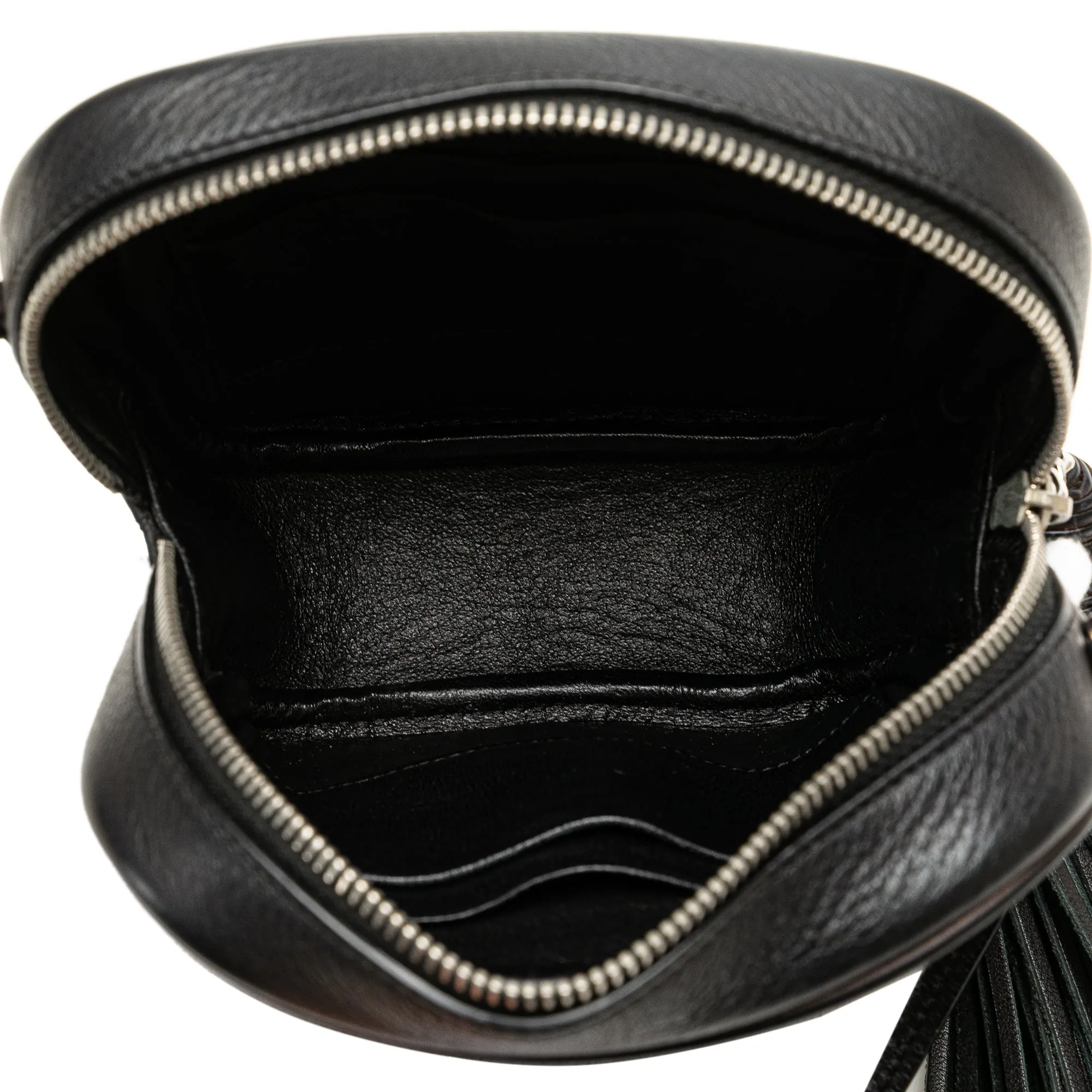 Saint Lau Calfskin Monogram Blogger Bag