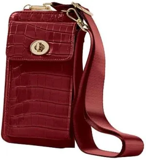 Samantha Brown To-Go Croco Phone Crossbody