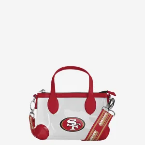 San Francisco 49ers Big Logo Clear Crossbody Mini Purse