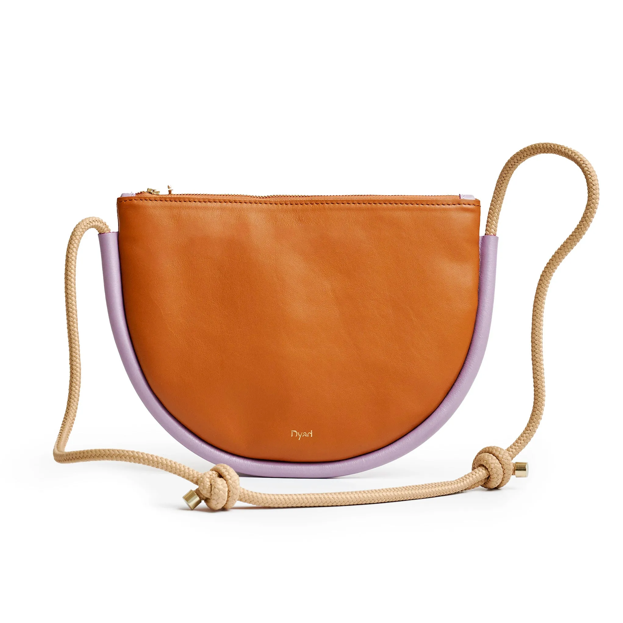 Selene Bag - Tan / Lilac