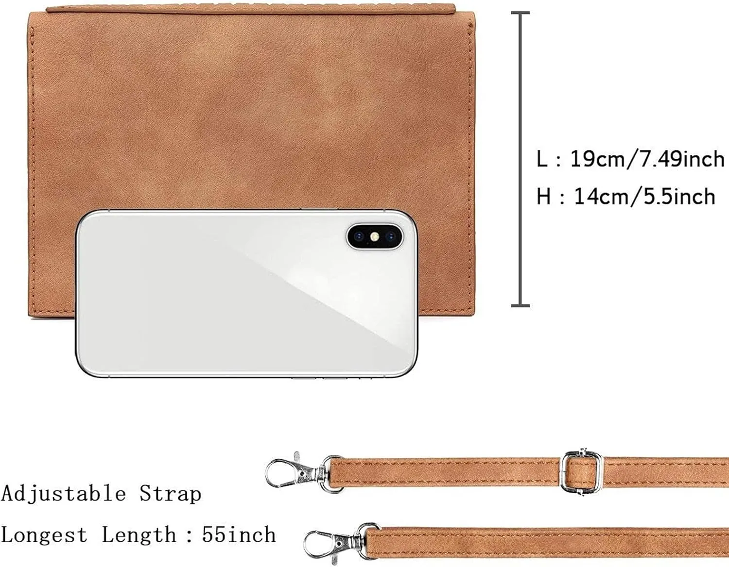 seOSTO Womens Small Crossbody Bag For Woman, Tassel Wallet Purse，Gifts For Teenage Girls