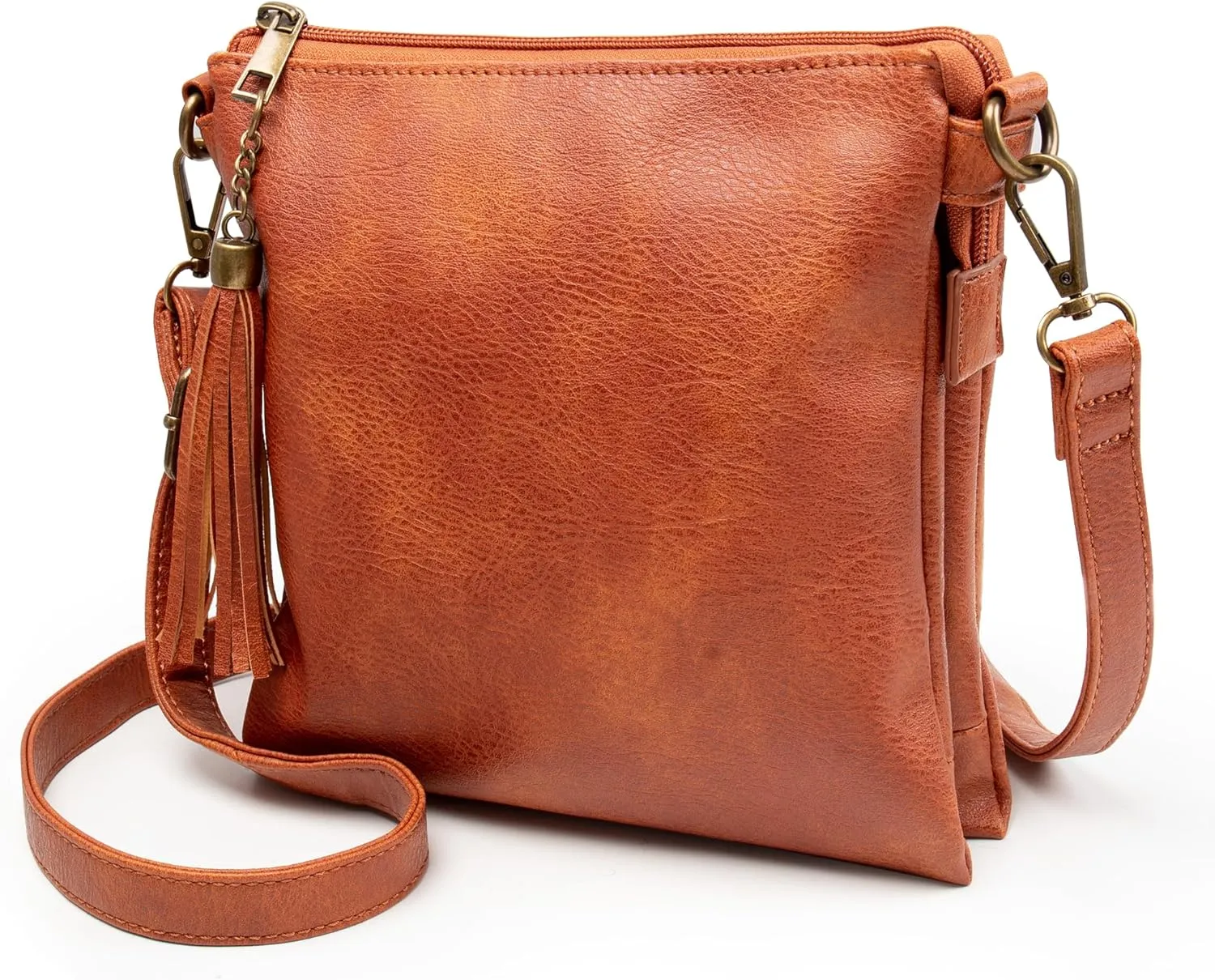 seOSTO Womens Small Crossbody Bag For Woman, Tassel Wallet Purse，Gifts For Teenage Girls