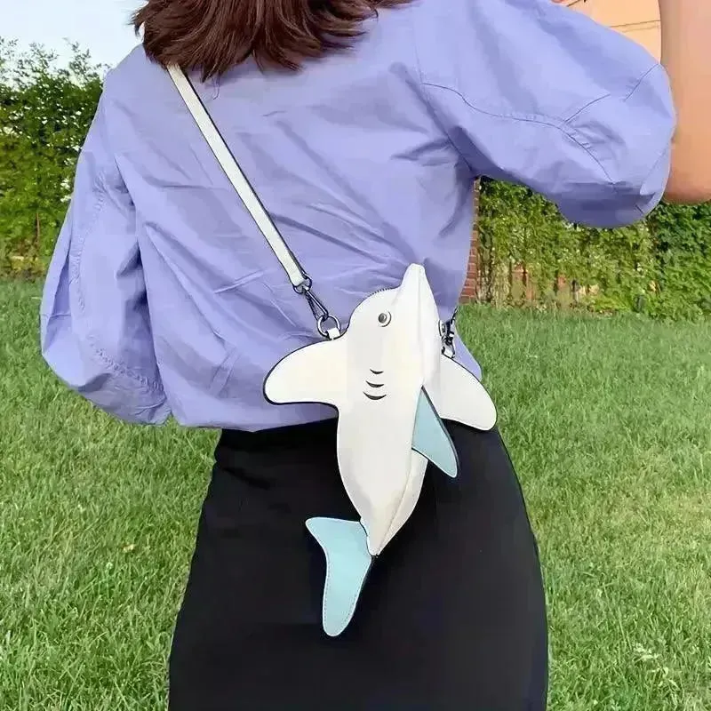 Shark Shaped Crossbody Bag