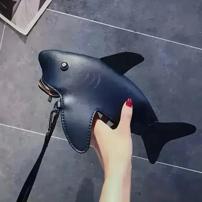 Shark Shaped Crossbody Bag