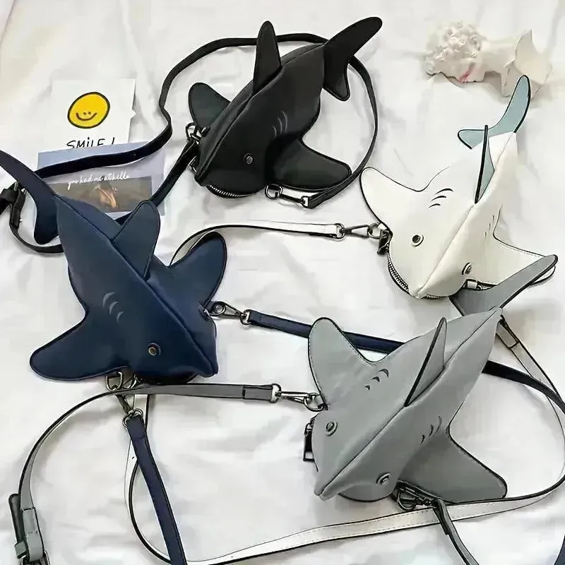 Shark Shaped Crossbody Bag