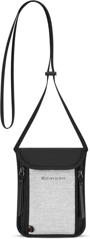 Sherpani Piper, RFID Blocking Neck Wallet, Secure Neck Pouch, Stylish Travel Pouch, Passport Holder for Women